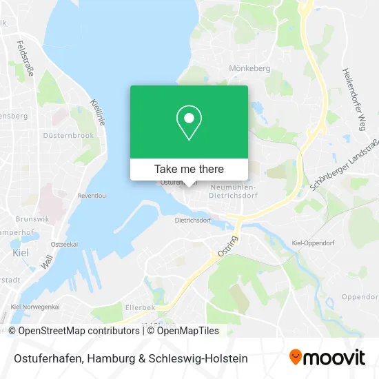 Карта Ostuferhafen