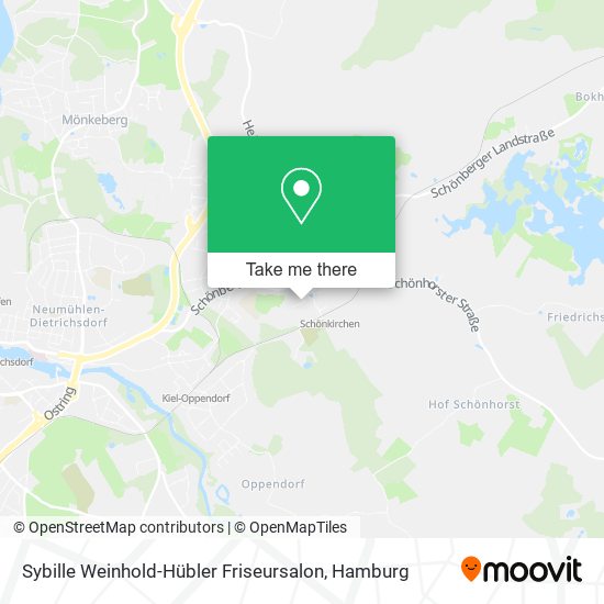 Sybille Weinhold-Hübler Friseursalon map