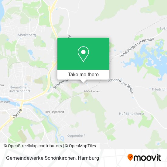 Gemeindewerke Schönkirchen map