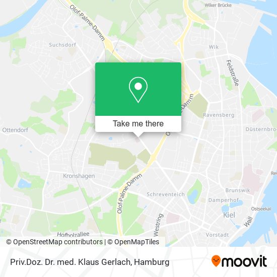 Priv.Doz. Dr. med. Klaus Gerlach map