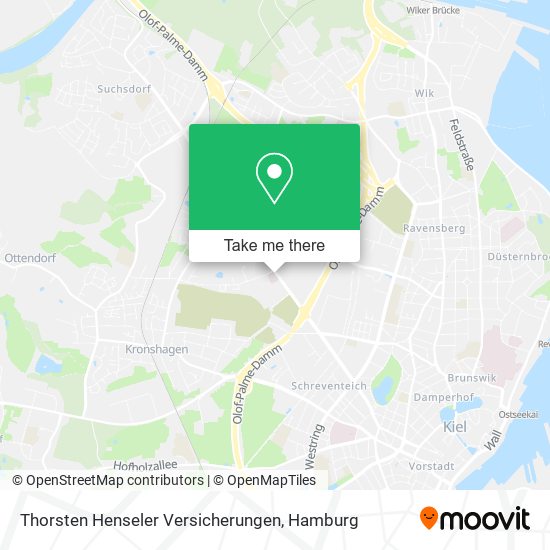Thorsten Henseler Versicherungen map