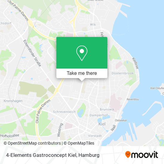 4-Elements Gastroconcept Kiel map