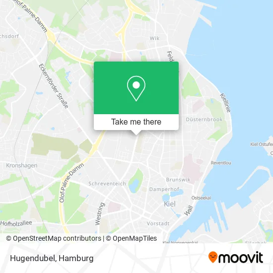 Карта Hugendubel