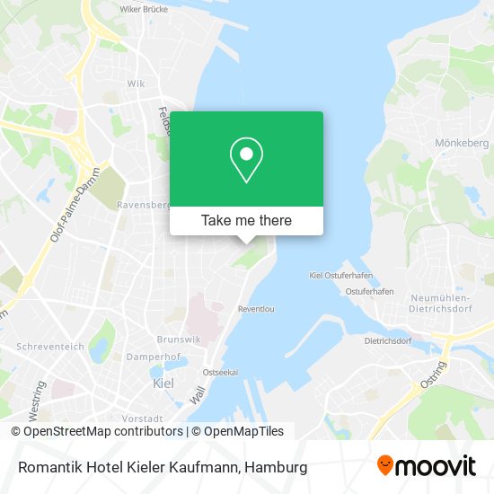 Romantik Hotel Kieler Kaufmann map