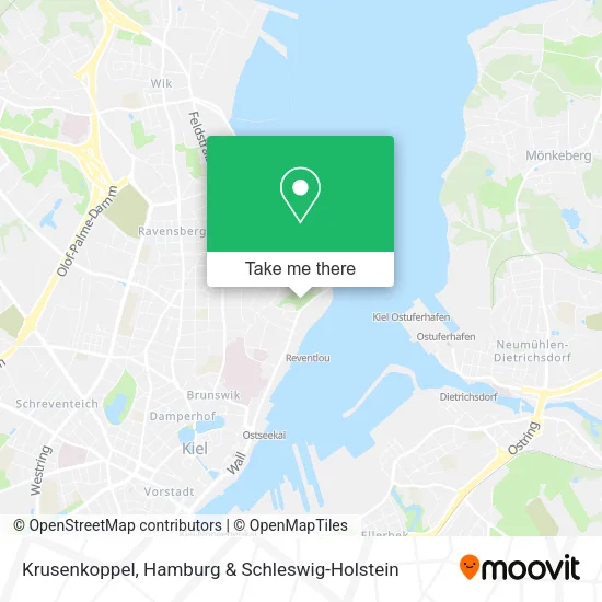 Карта Krusenkoppel