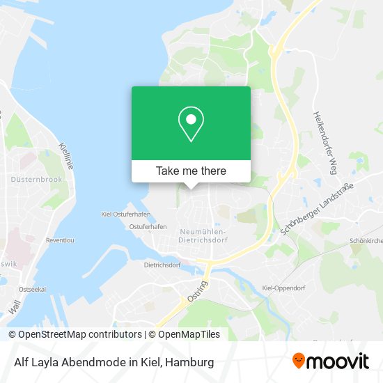 Alf Layla Abendmode in Kiel map