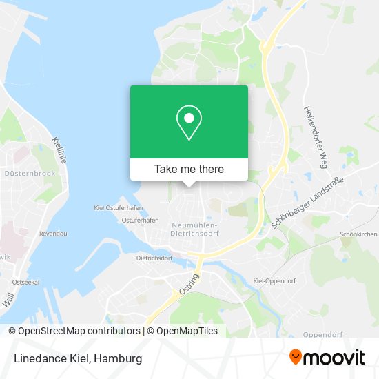 Linedance Kiel map