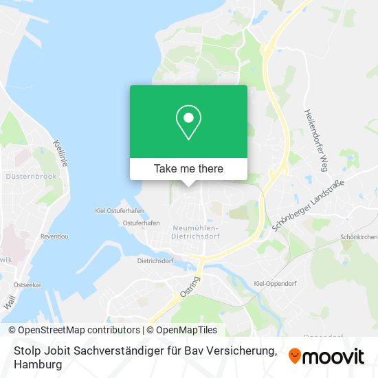 Stolp Jobit Sachverständiger für Bav Versicherung map