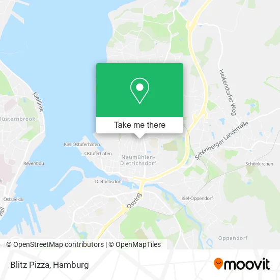 Карта Blitz Pizza