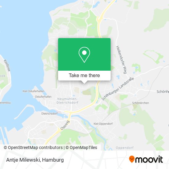 Antje Milewski map