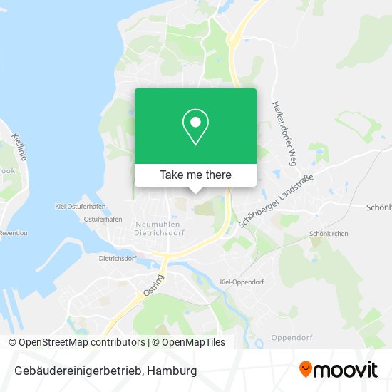 Gebäudereinigerbetrieb map