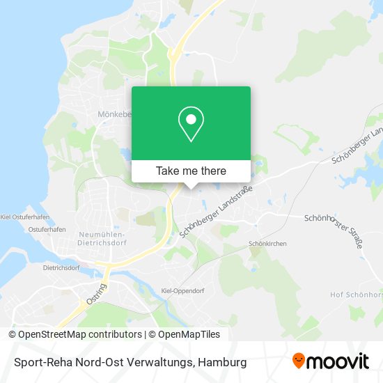 Sport-Reha Nord-Ost Verwaltungs map