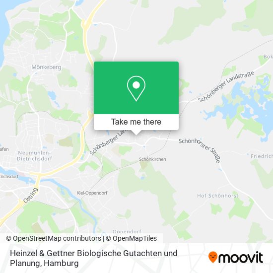 Карта Heinzel & Gettner Biologische Gutachten und Planung