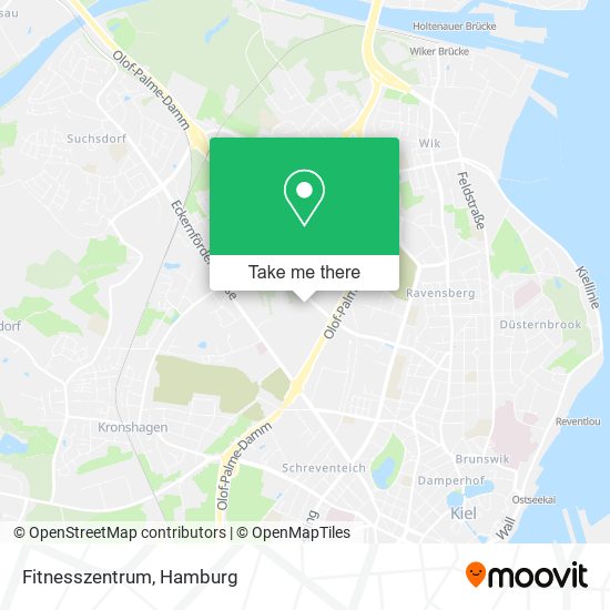 Fitnesszentrum map