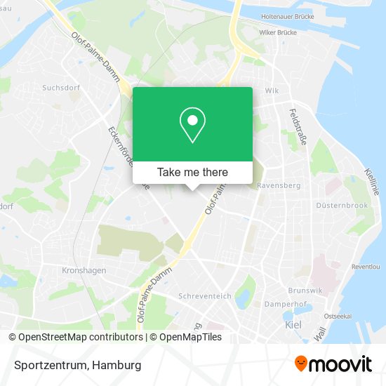 Sportzentrum map