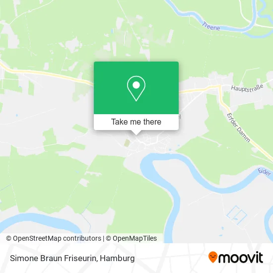 Карта Simone Braun Friseurin