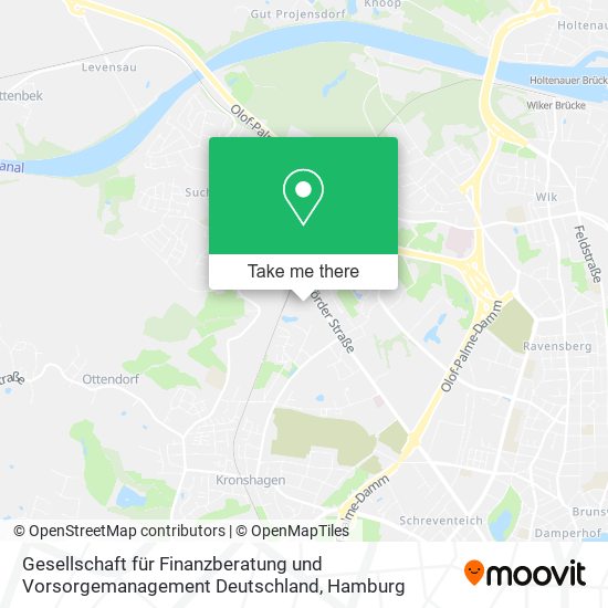 Gesellschaft für Finanzberatung und Vorsorgemanagement Deutschland map