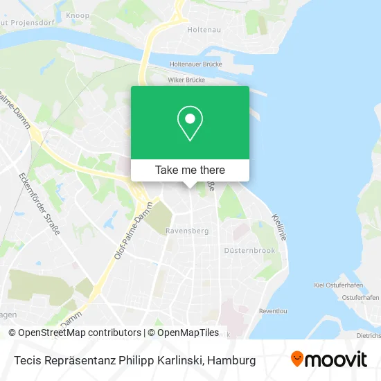 Карта Tecis Repräsentanz Philipp Karlinski