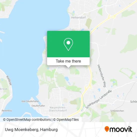 Карта Uwg Moenkeberg