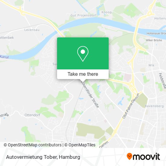 Autovermietung Tober map