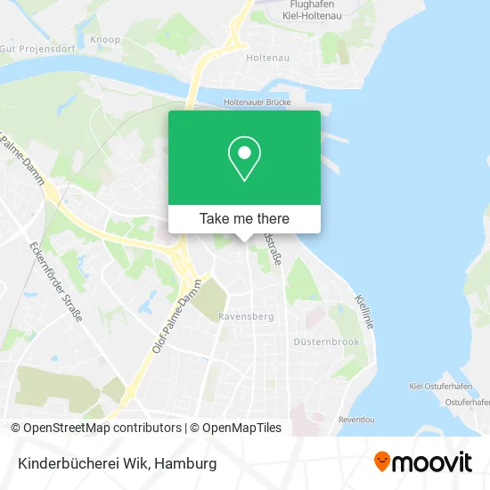 Карта Kinderbücherei Wik