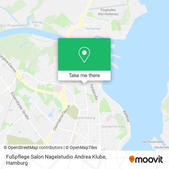 Карта Fußpflege Salon Nagelstudio Andrea Klube