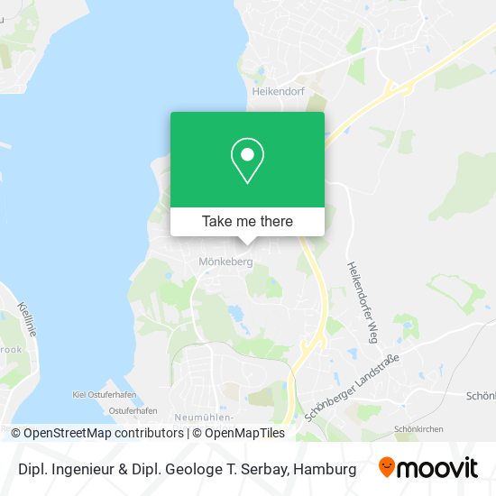 Dipl. Ingenieur & Dipl. Geologe T. Serbay map