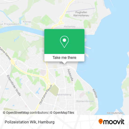 Карта Polizeistation Wik