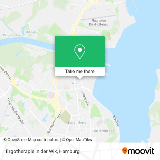 Карта Ergotherapie in der Wik