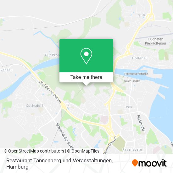 Restaurant Tannenberg und Veranstaltungen map