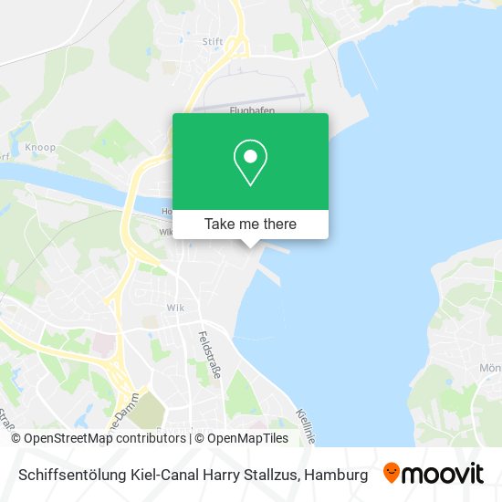 Schiffsentölung Kiel-Canal Harry Stallzus map