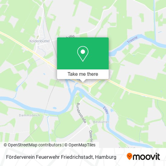 Förderverein Feuerwehr Friedrichstadt map