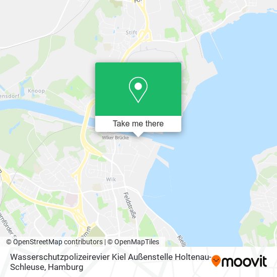 Wasserschutzpolizeirevier Kiel Außenstelle Holtenau-Schleuse map