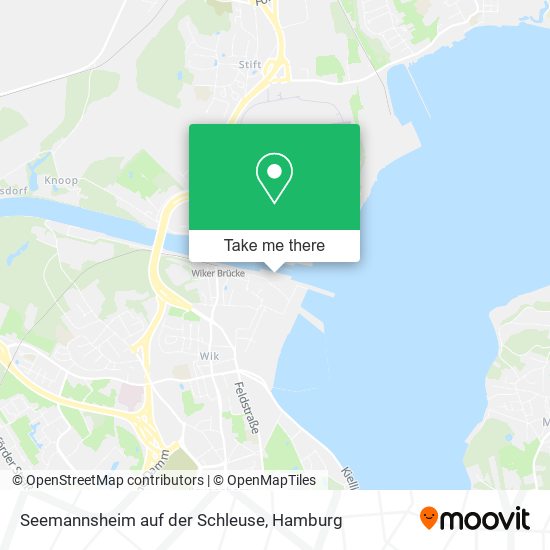 Seemannsheim auf der Schleuse map
