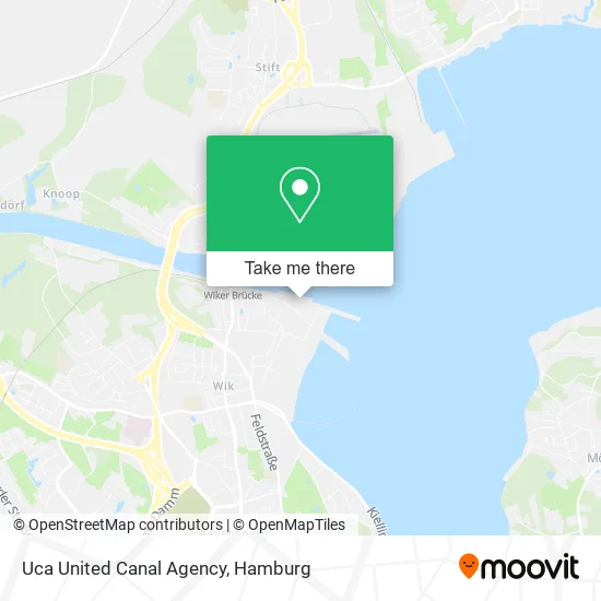 Uca United Canal Agency map