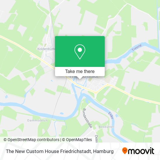The New Custom House Friedrichstadt map