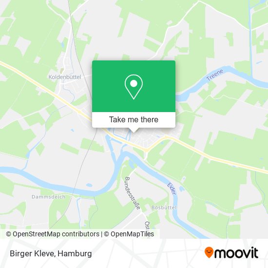 Birger Kleve map