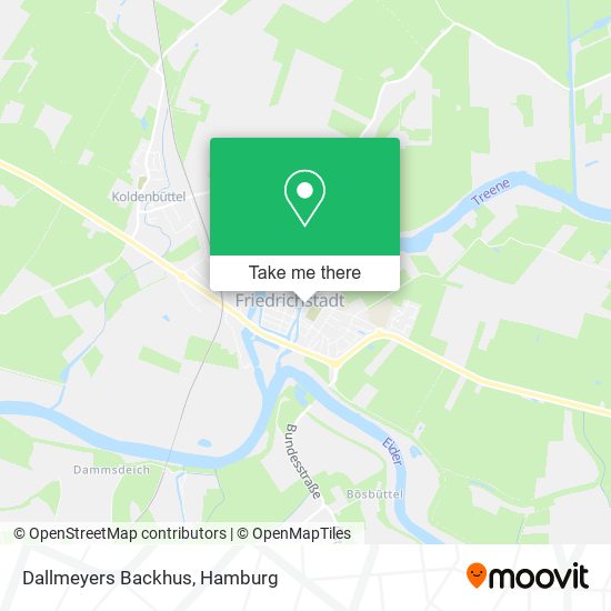 Dallmeyers Backhus map