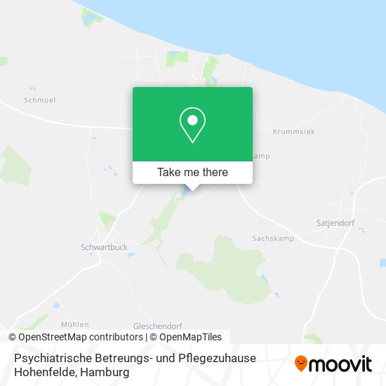 Psychiatrische Betreungs- und Pflegezuhause Hohenfelde map