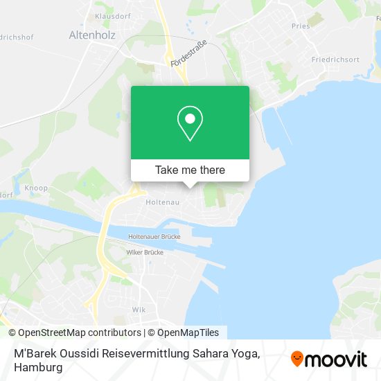 M'Barek Oussidi Reisevermittlung Sahara Yoga map