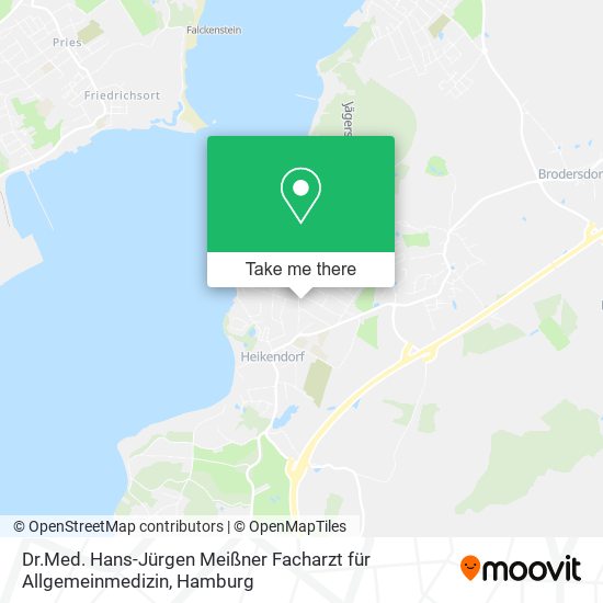 Dr.Med. Hans-Jürgen Meißner Facharzt für Allgemeinmedizin map