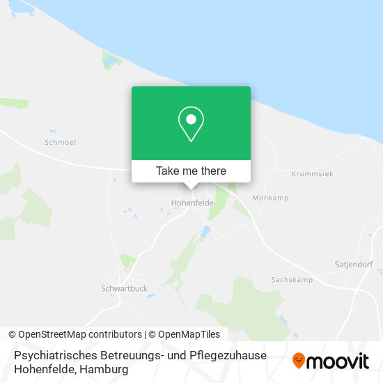 Psychiatrisches Betreuungs- und Pflegezuhause Hohenfelde map