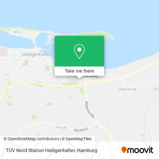 TÜV Nord Station Heiligenhafen map