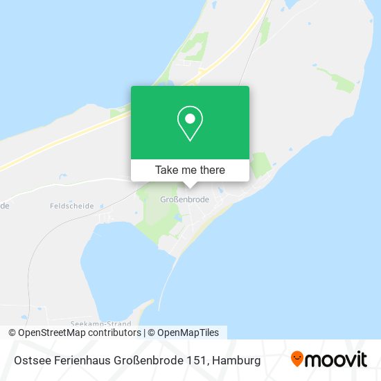 Ostsee Ferienhaus Großenbrode 151 map