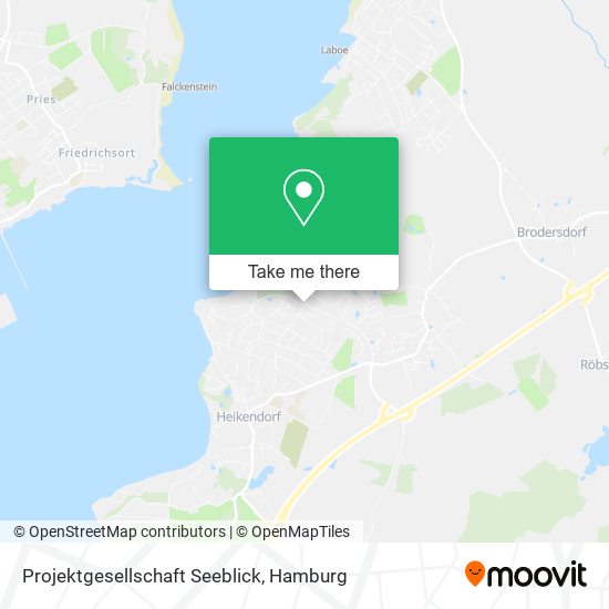 Projektgesellschaft Seeblick map