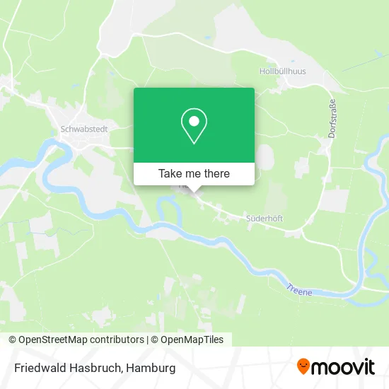 Карта Friedwald Hasbruch