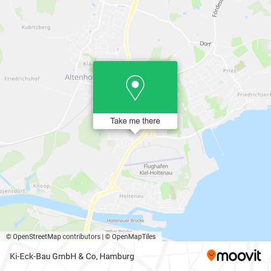 Ki-Eck-Bau GmbH & Co map