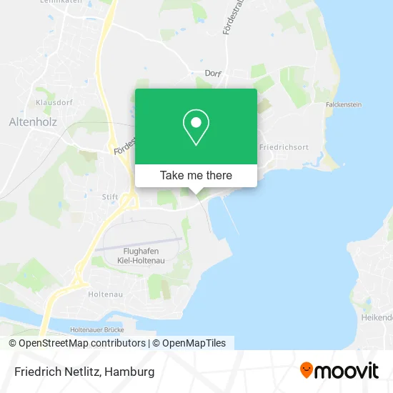 Карта Friedrich Netlitz