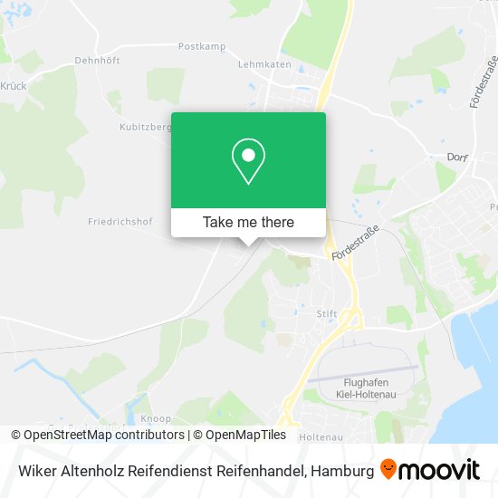 Wiker Altenholz Reifendienst Reifenhandel map