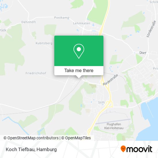 Карта Koch Tiefbau